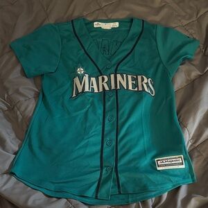Hernandez Teal Mariners Jersey